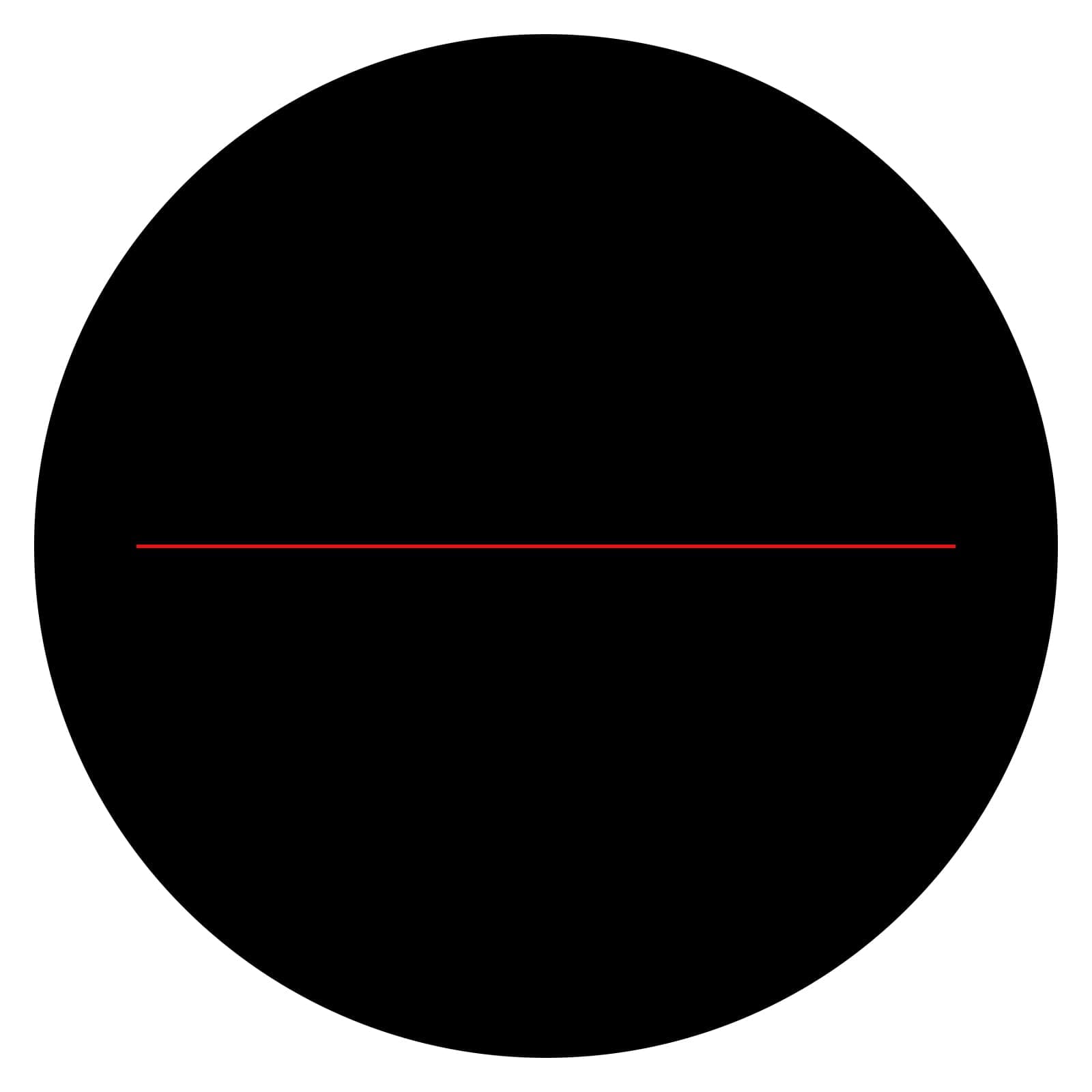 Thin Single Line Projector Light Pattern