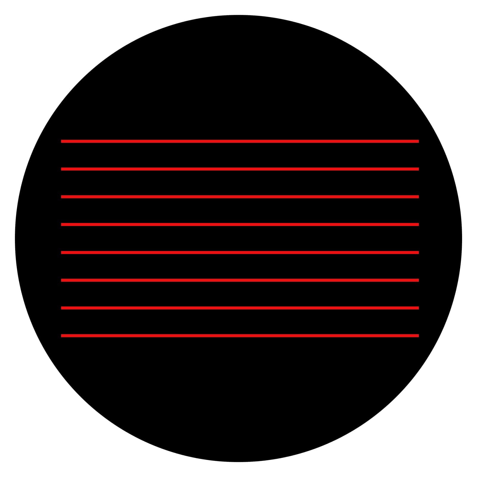 Eight Line Projector Pattern
